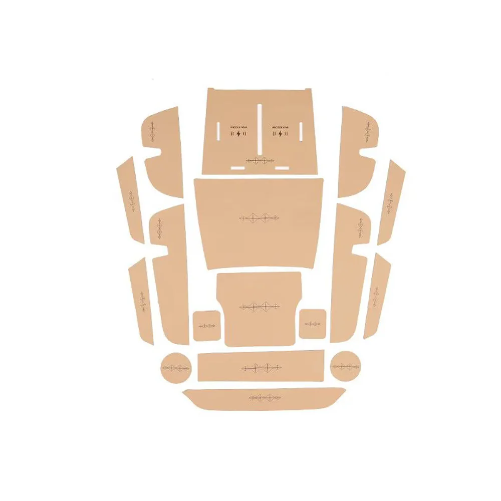 

For BYD Formula Leopard 8 B8 Door Groove Pad Water Cup Storage Anti Slip Pad Interior Center Console Armrest Decorative