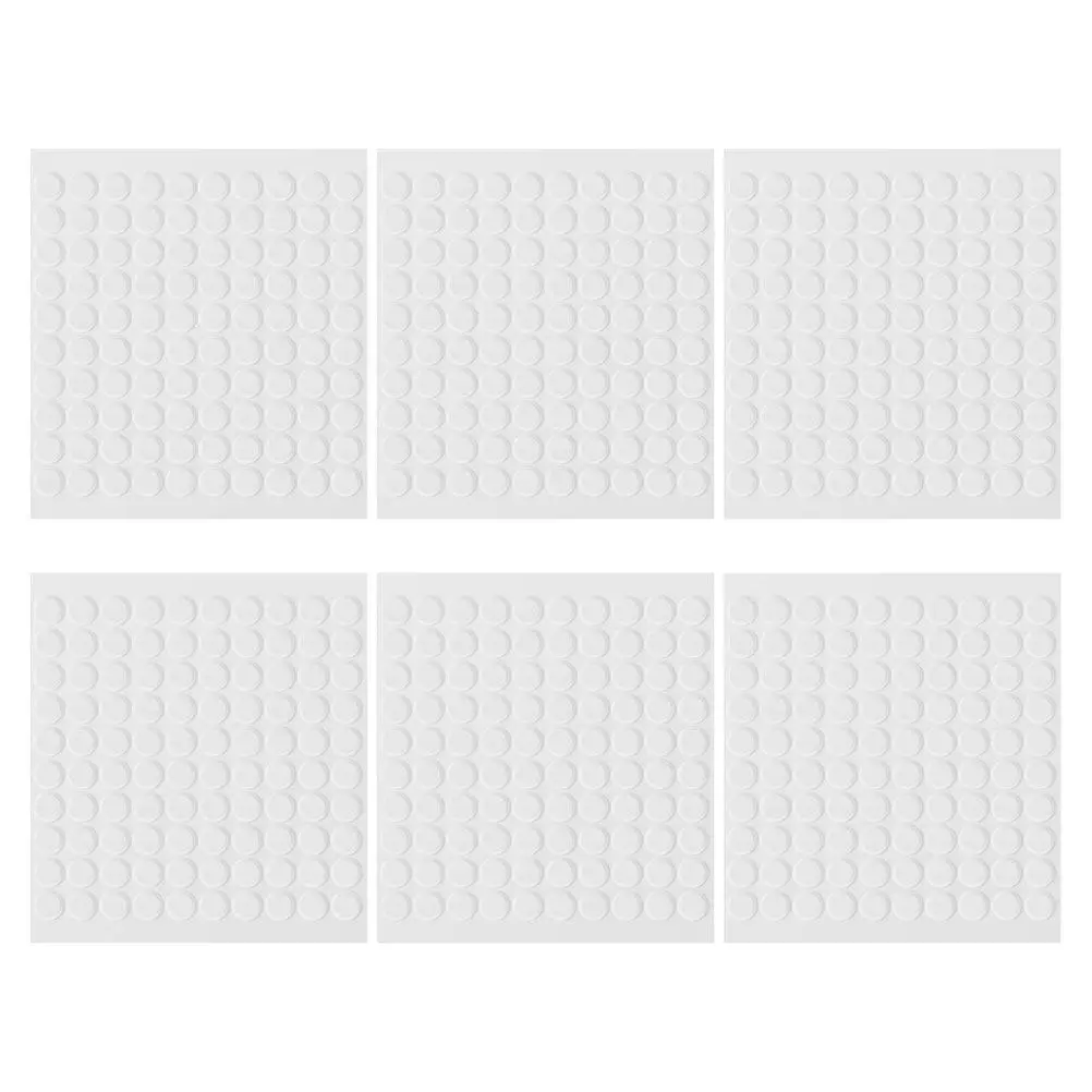 800Pcs Acrylic Double Sided Adhesive Dots Strong Sticky Removable Clear Pads for Home Office Soundproof Panel Photo Wall