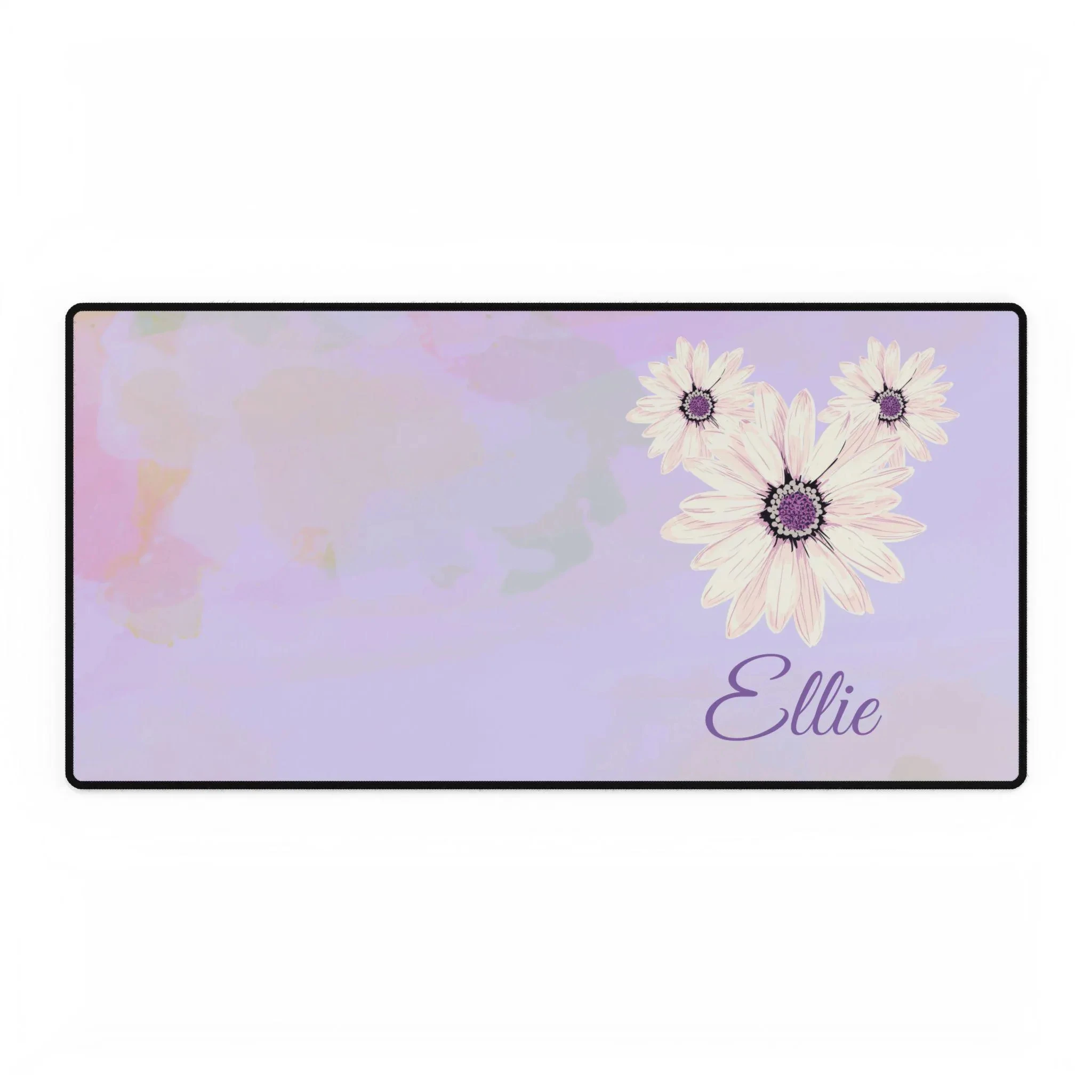 

Настольный коврик с цветочным принтом Микки — персонализированный коврик для мыши для работы или домашнего офиса, акварельный дизайн, милый подарок с Микки Маусом