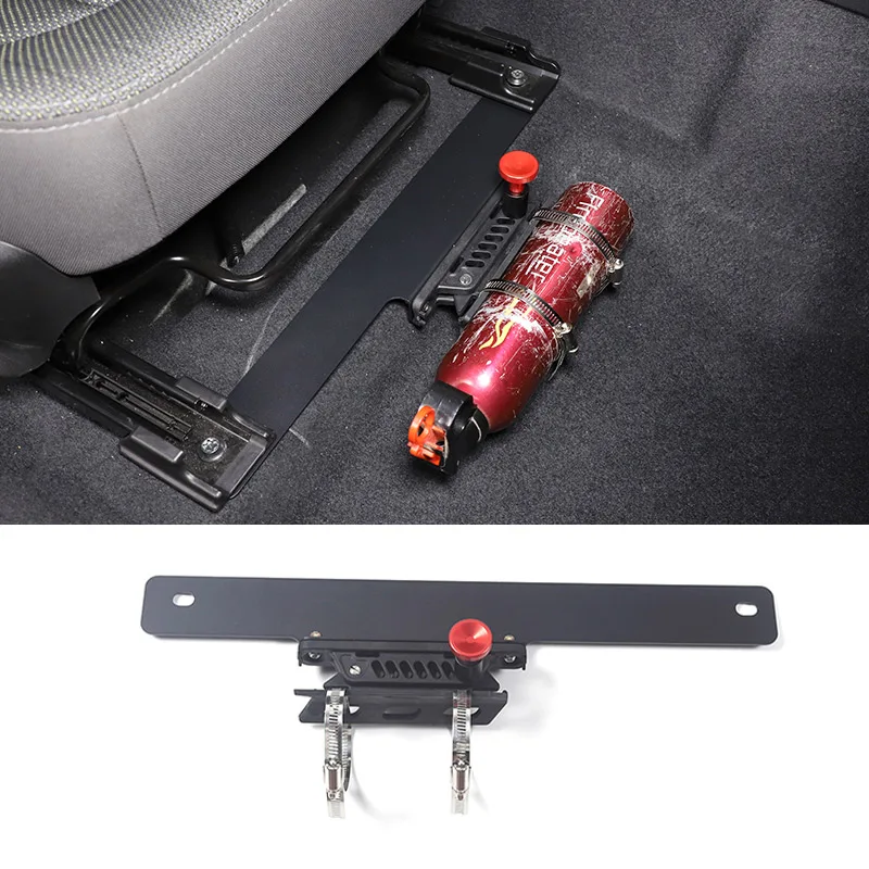 

For Subaru Crosstrek 2024 2025 Aluminium alloy Front Passenger Seat Extinguisher Bracket Car Modification Accessories
