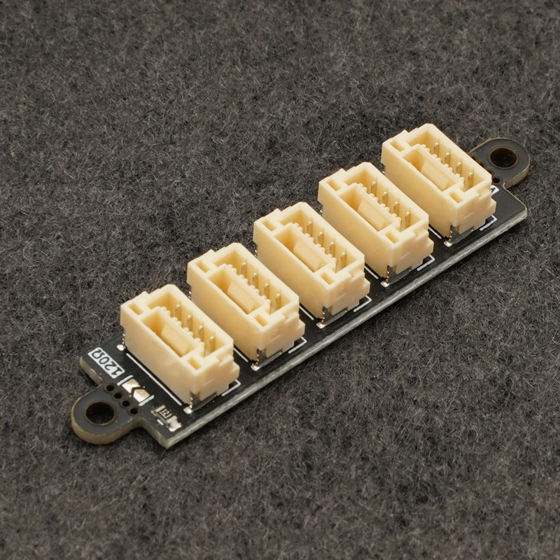 UAV CAN Bus Splitter Distribution Board 5-Ports GH1.25MM 4P for Flight Controller GPS Compass Sensor CANBUS Hub Expansion Board