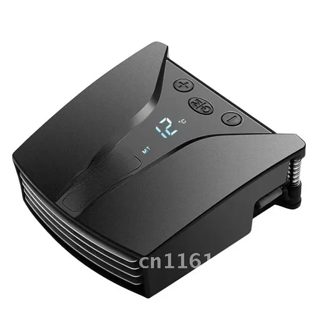 Computer Laptop Cooling Pad Notebook Cooler Laptop Fan Cooler Temperature Display Rapid Heatsink Iets Gt202