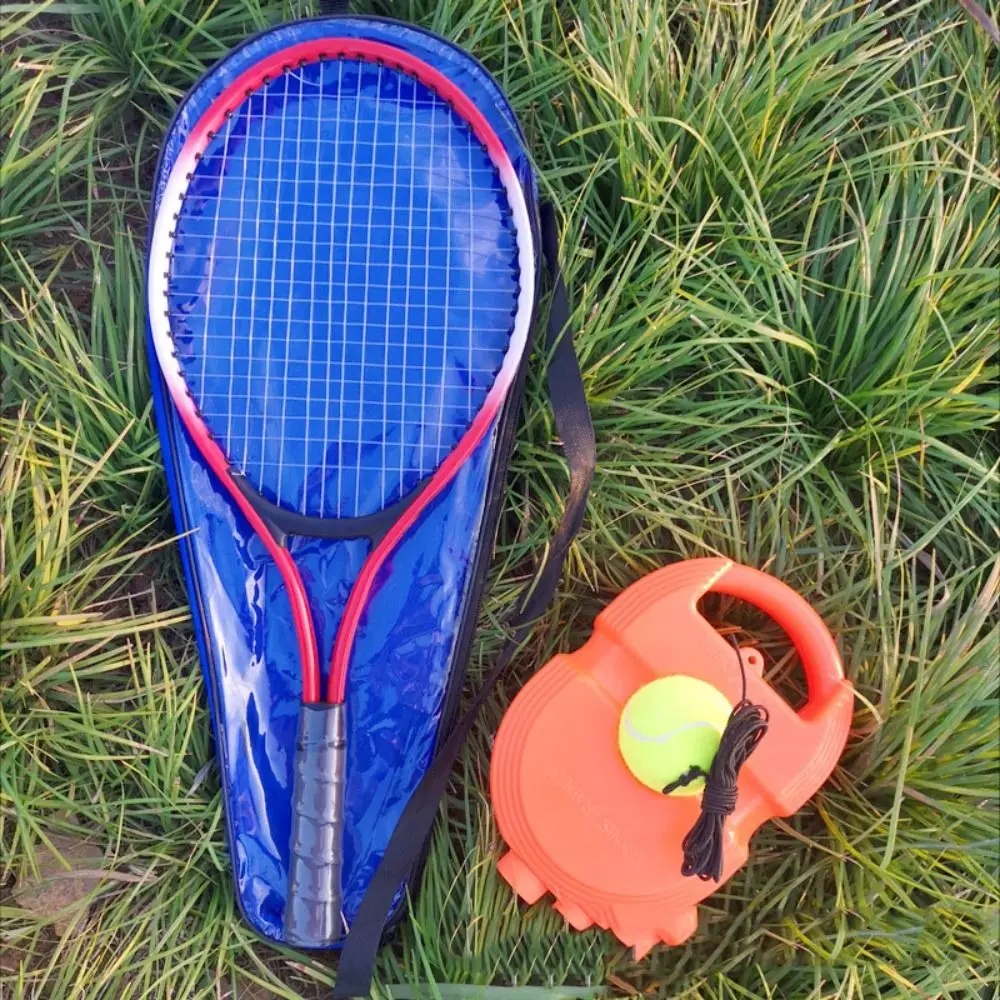 Bolsa de raquetas de tenis para principiantes, cubierta de raqueta de tenis, equipo de ejercicio, suministros deportivos, Mangas de raqueta, azul, negro