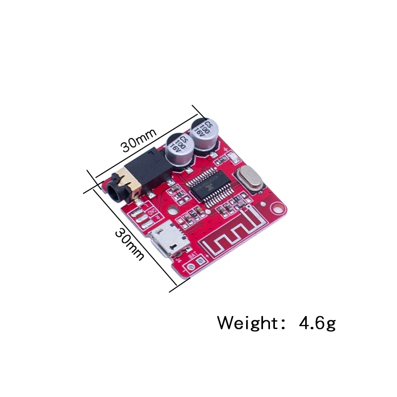 LIZAO Bluetooth 5.0 Wireless Audio Receiver Board MP3 Lossless Decoder Stereo Music Module For Speaker
