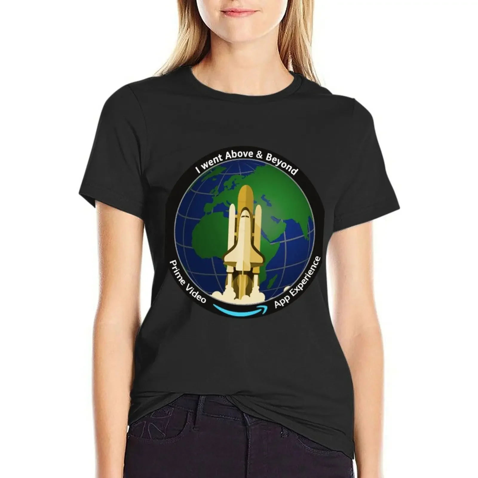 

Above&Beyond T-Shirt sweat summer top customizeds Woman clothing