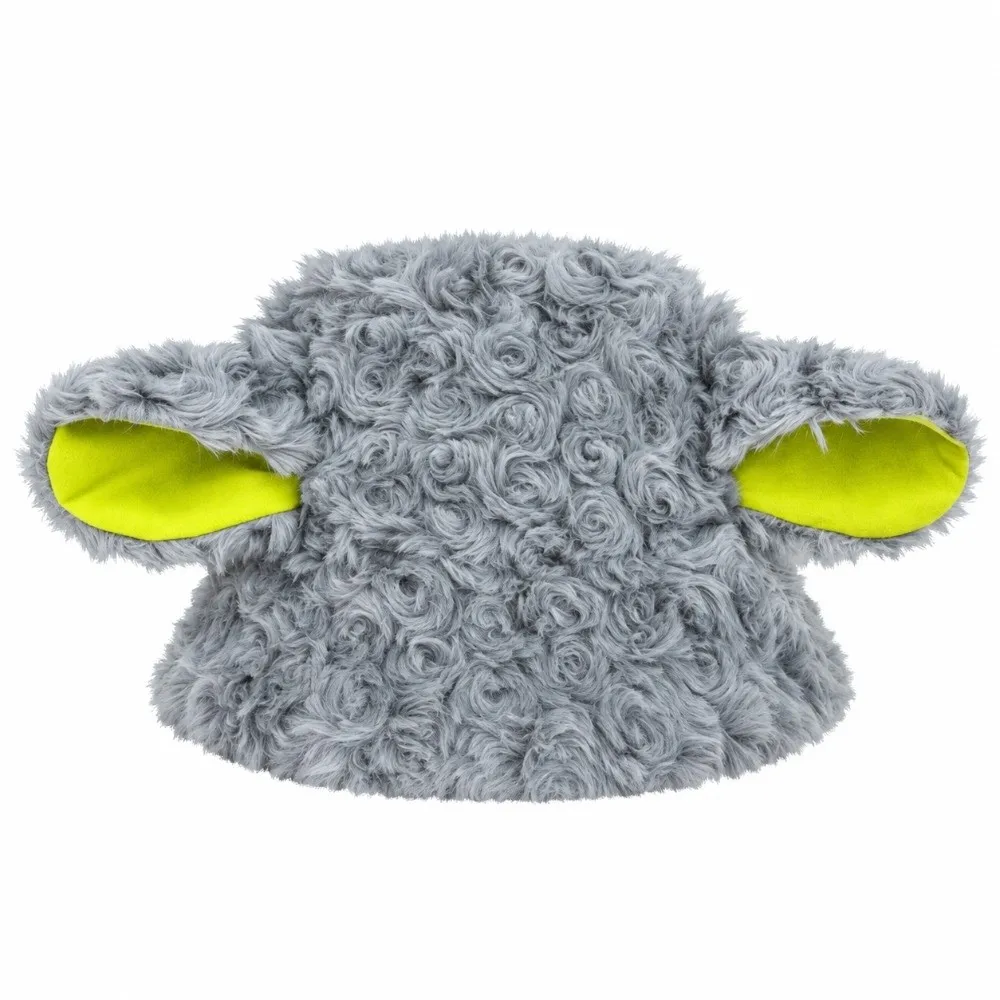 Cartoon Plush Plush Bucket Hat Fluffy Soft Sheep Fisherman Hat Fuzzy Warm Lamb Ear Hat Party