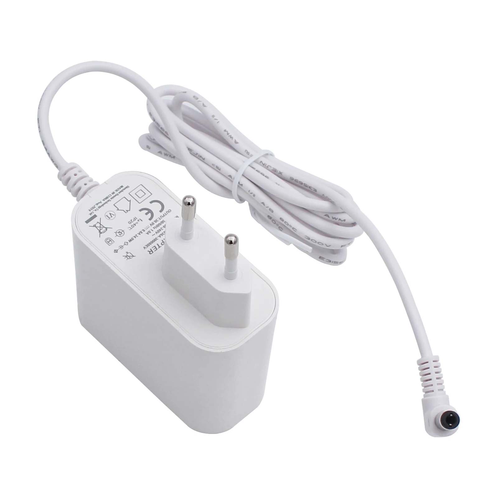 Adapter For Dreame V11,V11 SE, V12,V12 pro,T20,T20 Pro,R10 Pro Vacuum Cleaner Power Adapter with EU Plug Battery Charger(White)