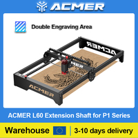 ACMER P1 L60 Laser Engraver Extended Frame Kit Double Engraving Area Aluminum Frame For ACMER P1 Series Laser Engraving Machine