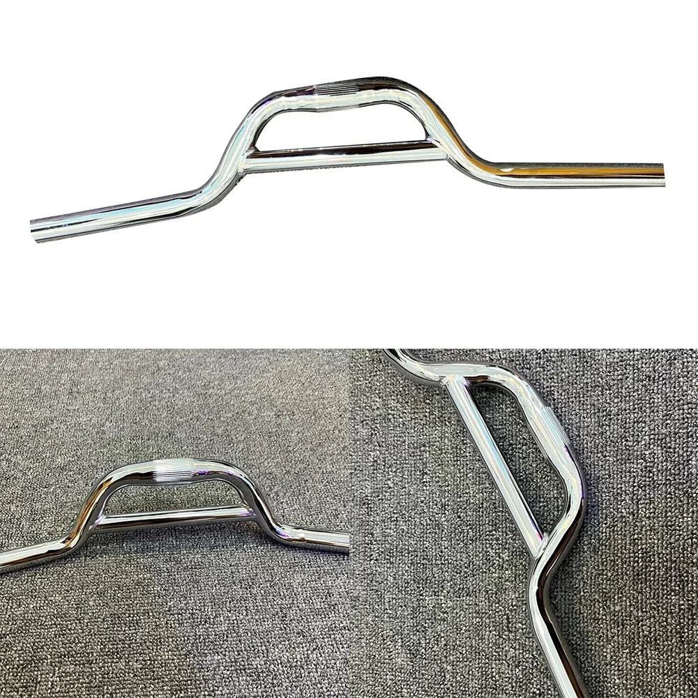 1pc Bicycle Handlebars Electroplated Children\'s Bike Handlebars With Crossbeams Alloy Mountain Road Bike Riser 25.4x520MM N E W