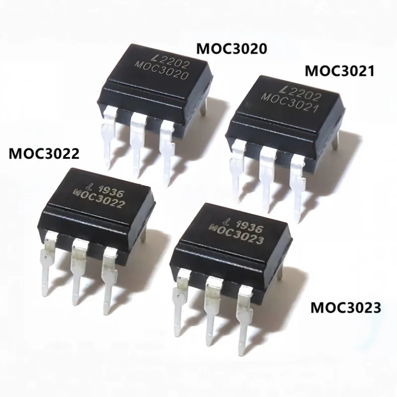 Original IC EL817C MOC3020 EL4N25 H11L1M 4N35 6N137 6N136 HCPL-4504 DIP Optocoupler Optoisolator for Electronics Hobbyist & Repa