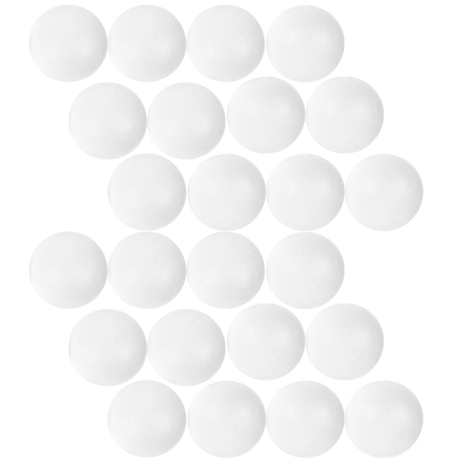 

100 Pcs Foam Balls Half Craft naments Large Mini Clay Kids Children Baby Christmas DIY Semicircle Decorations Eco Friendly