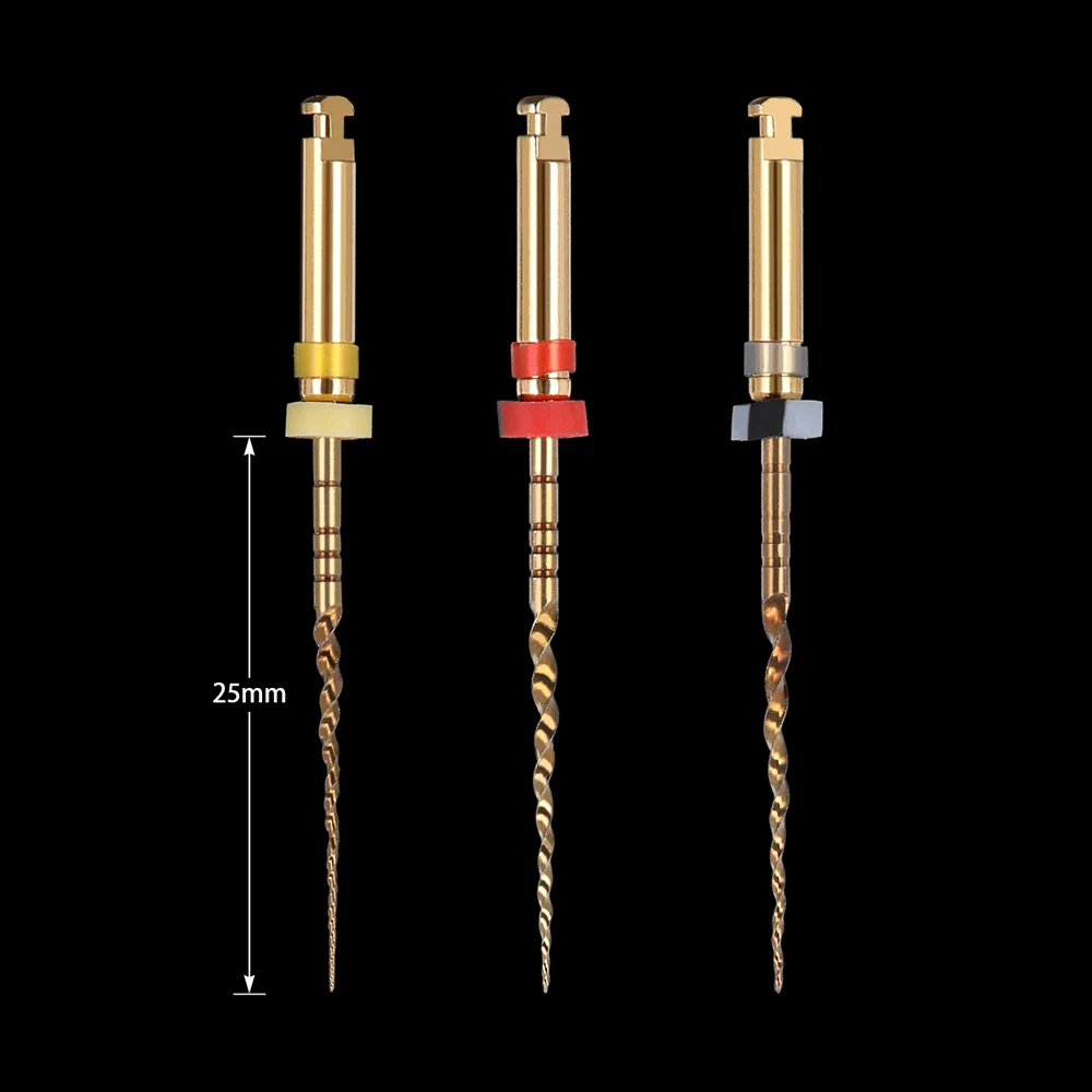 AZDENT 5 Boxen Dental Endodontie Wurzelkanal Dateien Niti Endo Datei 25mm X1 X2 X3 Motor Verwenden 3 teile/schachtel – Detail 9