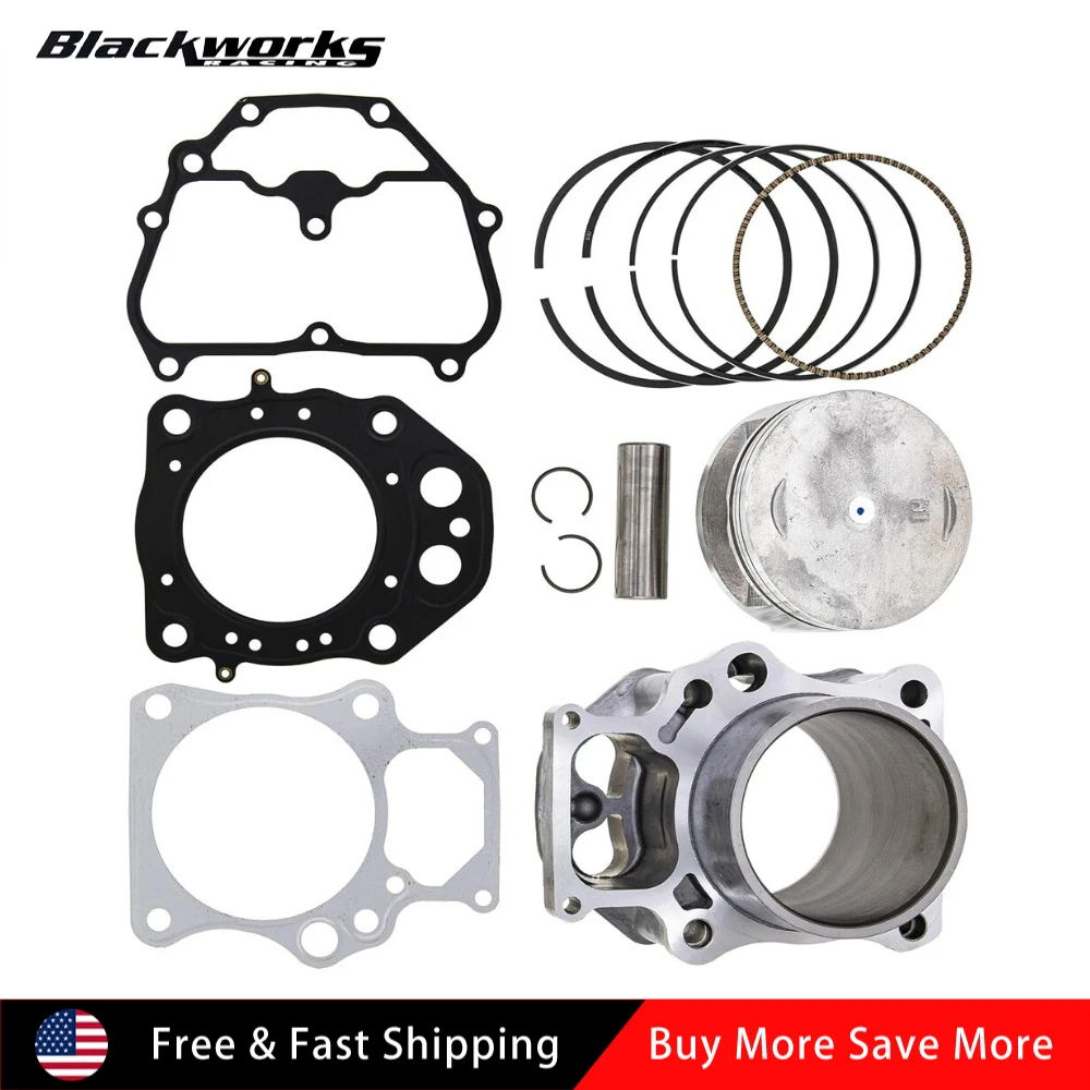 

12191-HP5-601 13112-MAT-000 13101-HP5-600 Cylinder Piston Gasket Top End Rebuild Kit for Honda Rancher TRX420 2007-2018