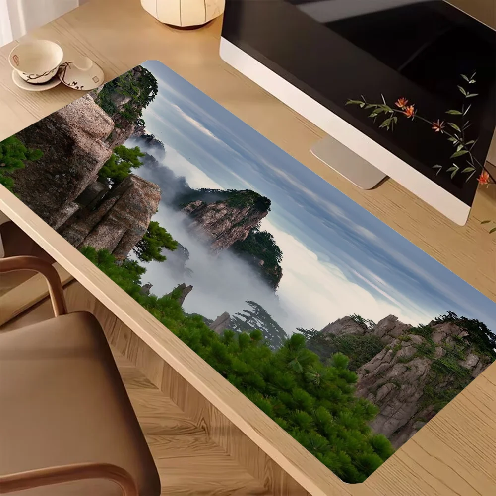 W-HuaNgshAns-t Gaming Mouse Pad Gamer TABL MAT Table Pads Computer Accessories Mausepad Deskmat Mousepad Mats Keyboard Pc Desk