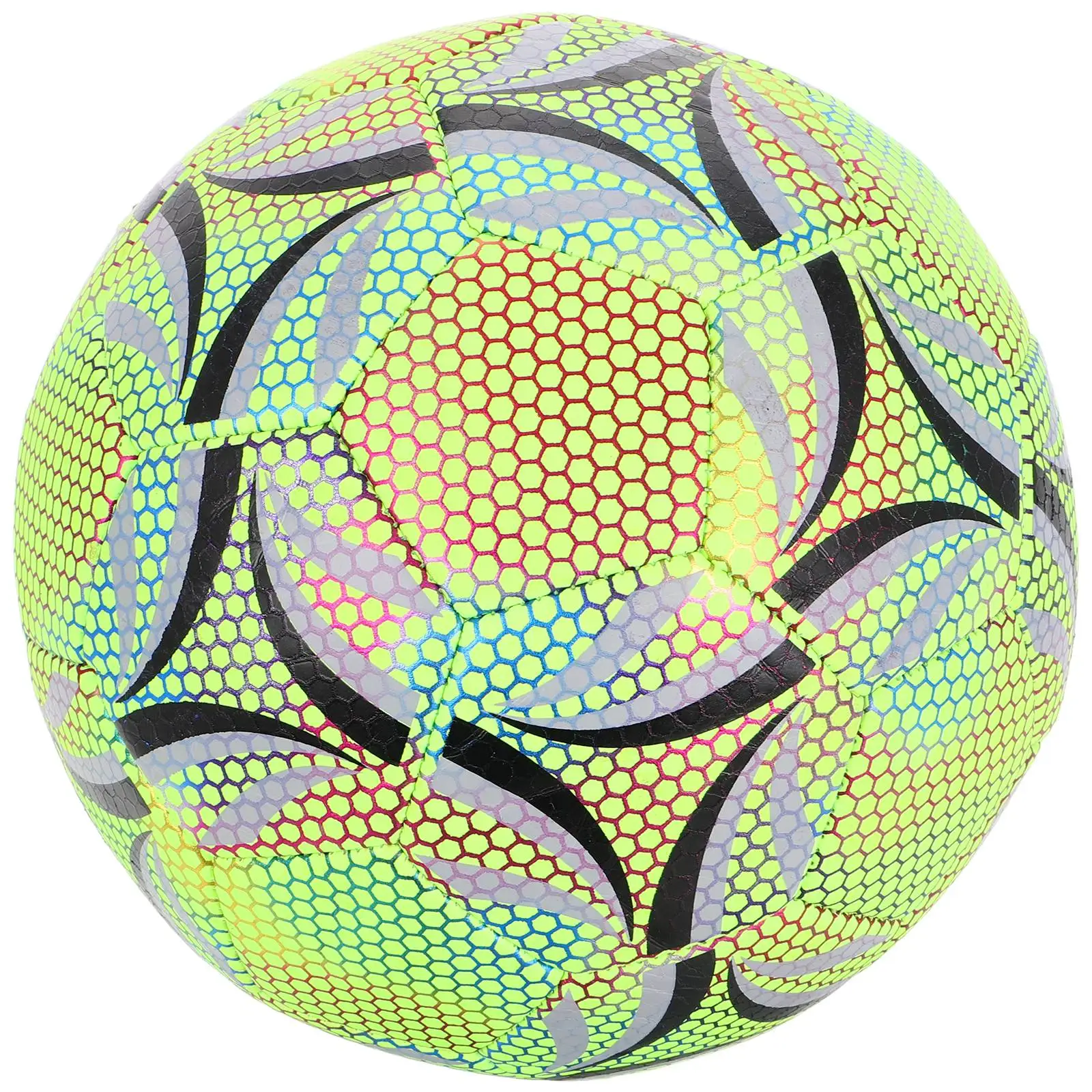 Luminous Soccer Balls Youth Adult Training Glow Dark Size 5 Light Up Enhanced Visibility High Durability Official