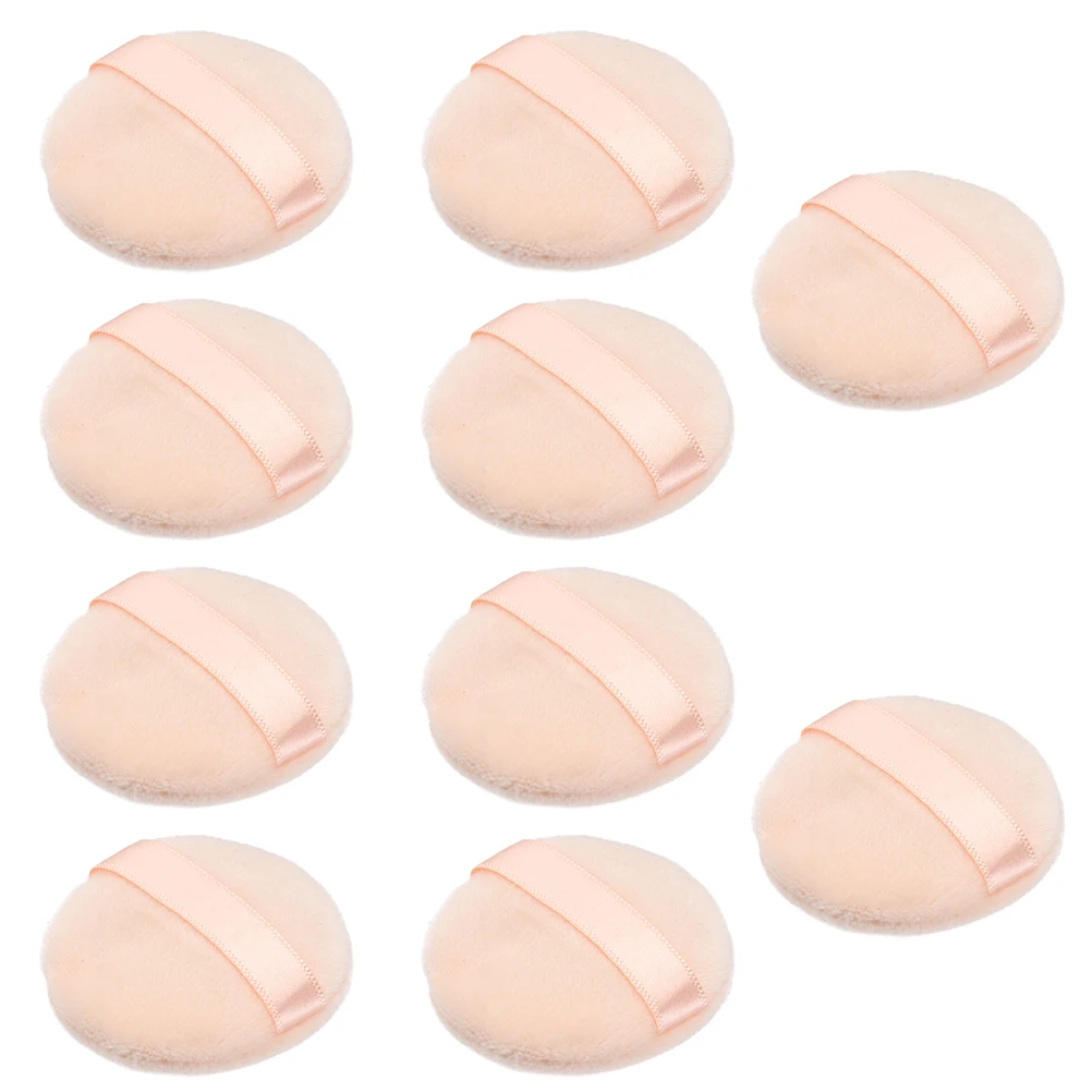 Éponge douce de maquillage de petite taille, 20 pièces, bouffante pour fond de teint, poudre, outil Compact, tampon de poudre libre pour femmes et filles