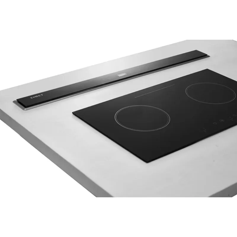 Hide Automatic Cleaning Household Kitchen Downdraft Range Hood