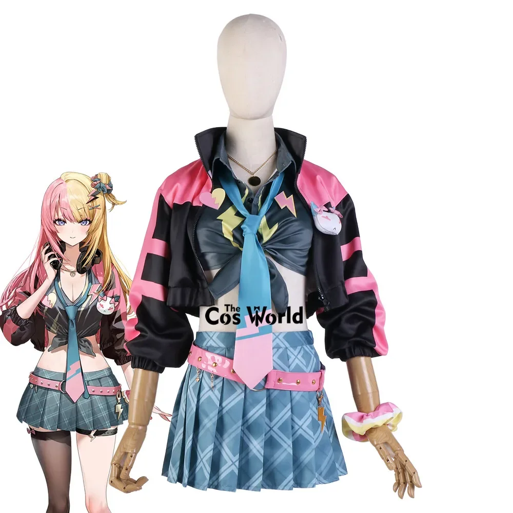 YouTuber Virtual Vtuber XSOLEIL Kotoka Torahime Outfits Anime Cosplay Costumes