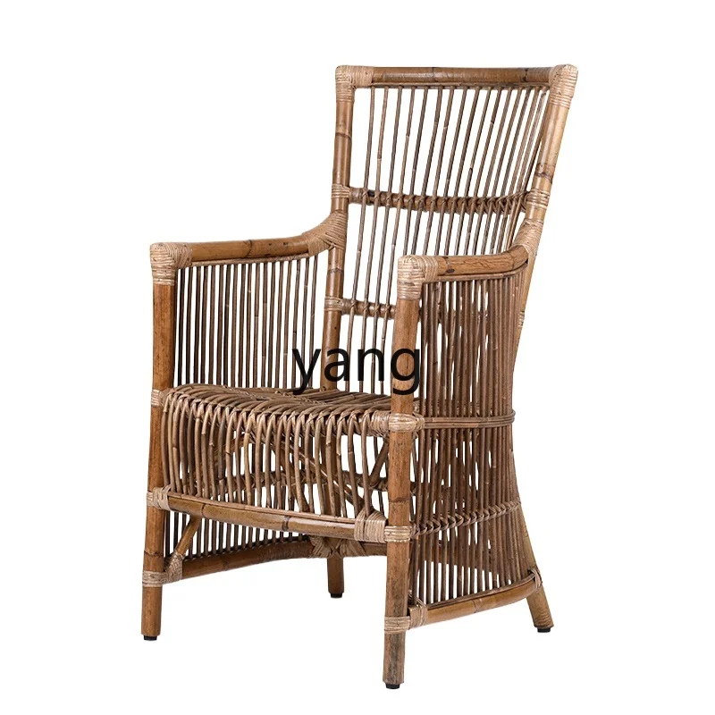 XYY balcony rattan chair three-piece set, home leisure table and chair combination rattan one table and two chairs