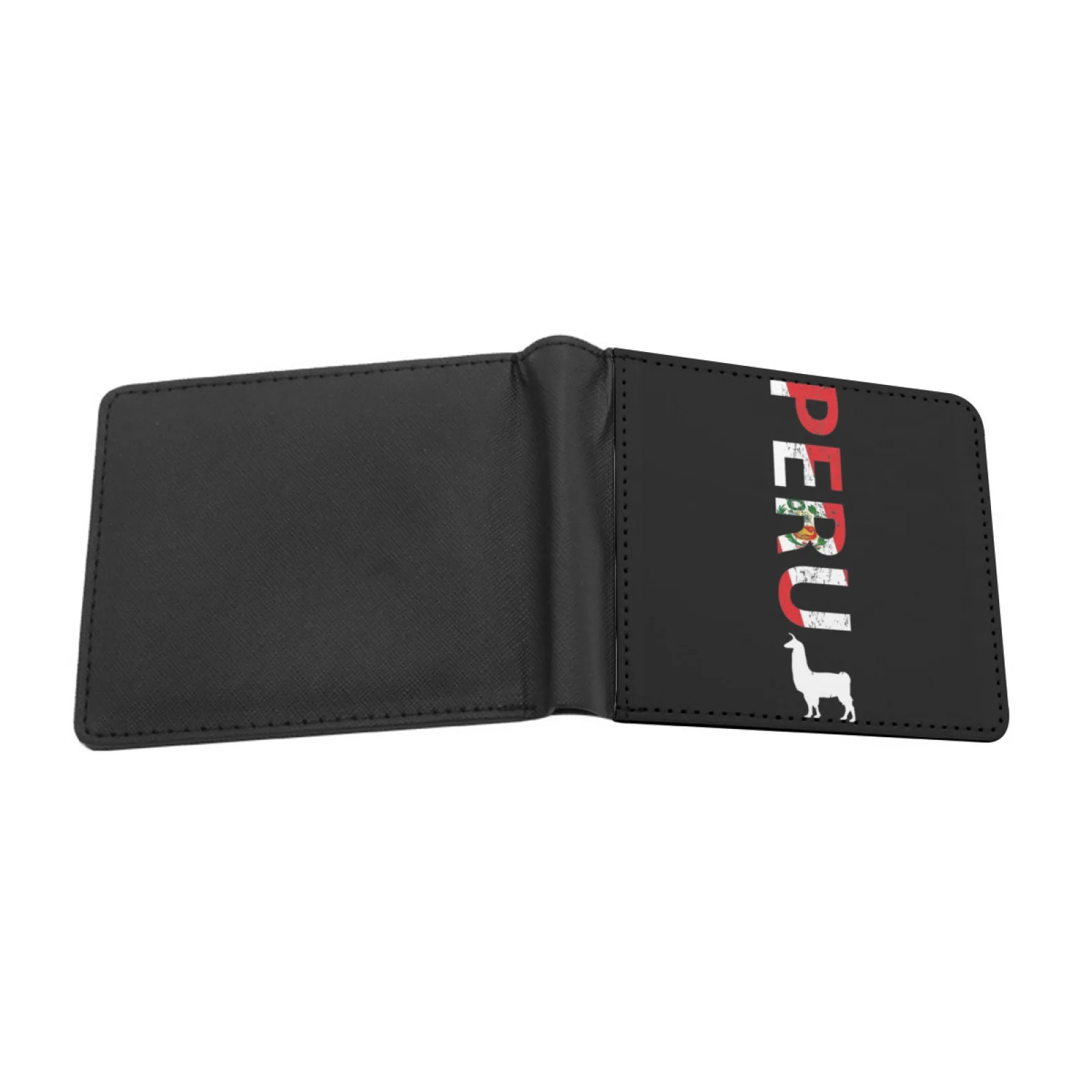 بيرو اللاما تي شيرت بيرو لكرة القدم المحملة جديد طباعة محفظة قصيرة الرجال محافظ حامل بطاقة الائتمان المحافظ إسكودو معطف الأسلحة بيرو