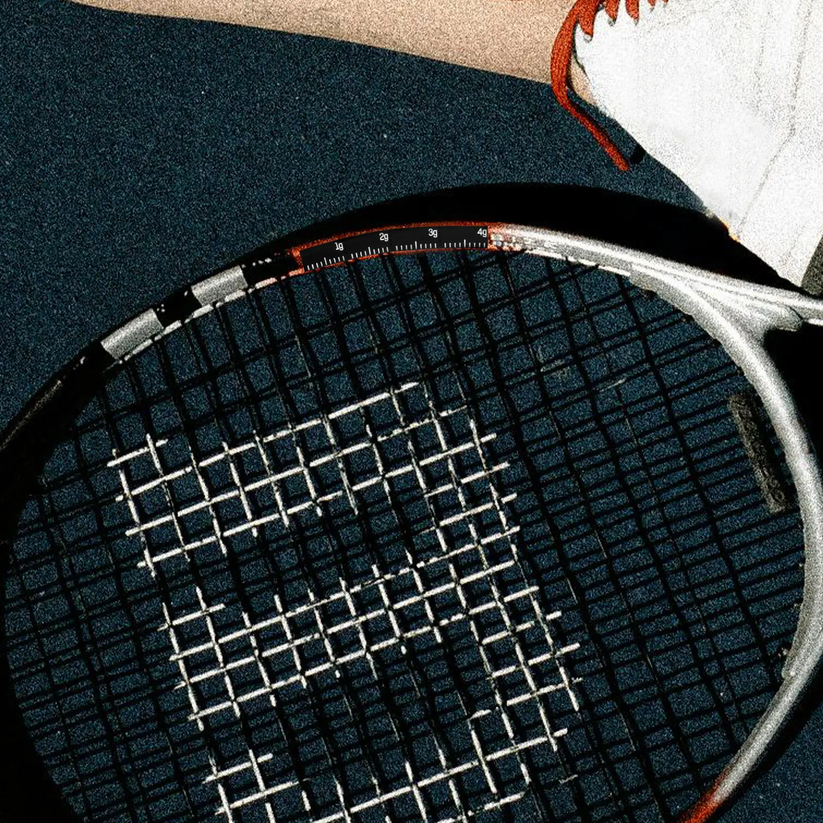 

Weighted Tennis Racket Strip Silicone Self-Adhesive Adjustable Balance Strip for Racket Stability Power Accuracy All Skill