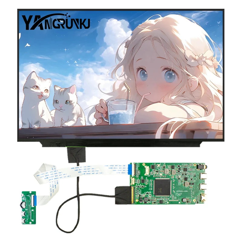 

14.5 Inch NS145F8M N61 120Hz LCD Screen 40pins with Type C HDMI Driver Board for Gaming Portable Monitor