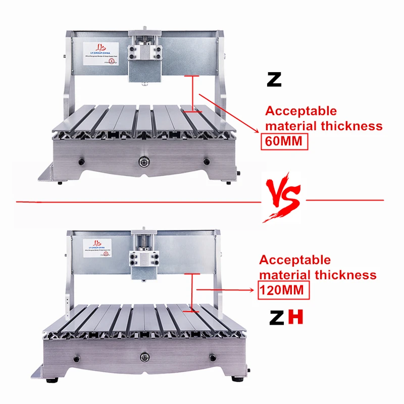 3040 CNC Router Engraver Cutter Milling Machine 2.2KW 1.5KW 0.8KW Z Axis Add Height with Water Tank USB Metal Engraving Device