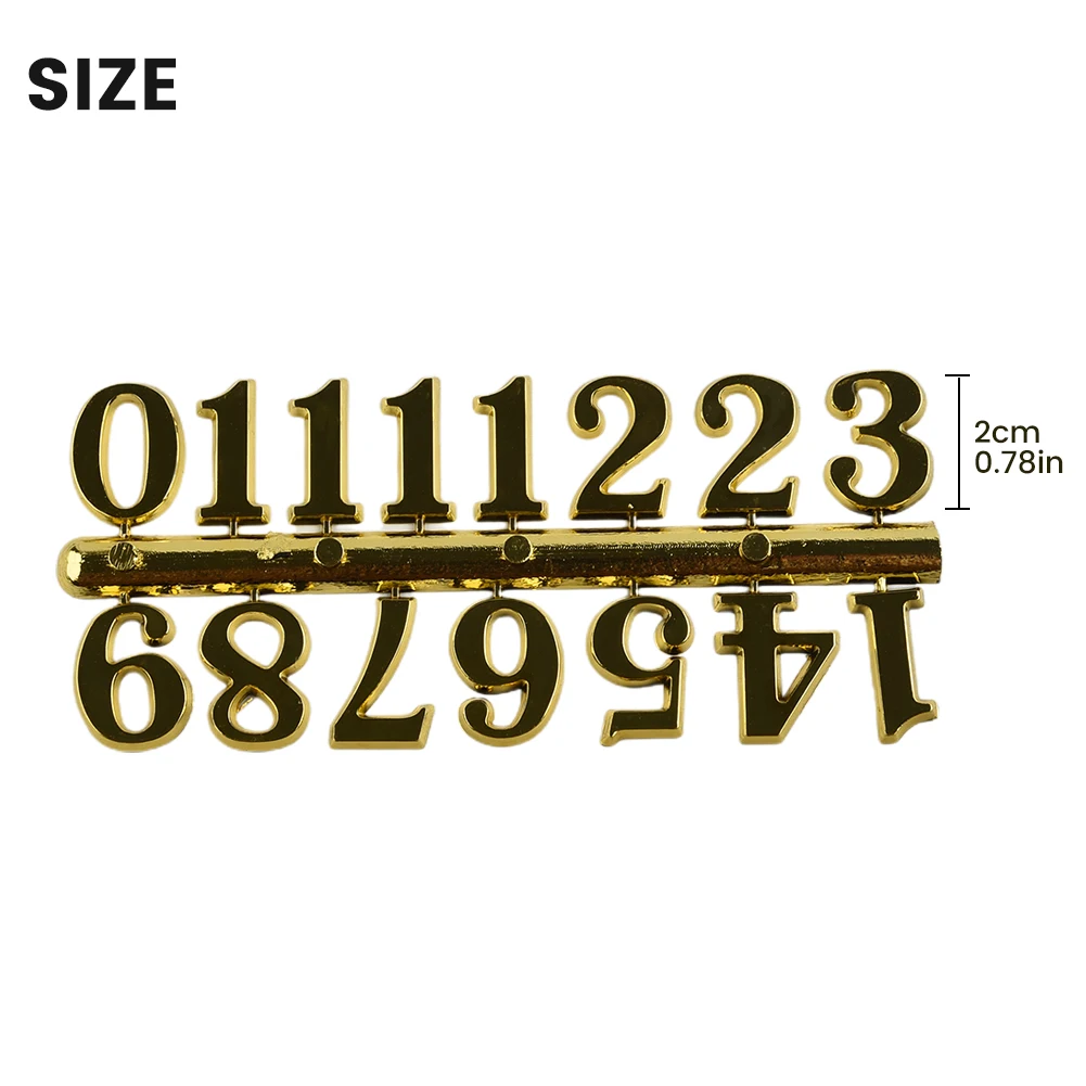 Home ​Clock Numerals Accessories Single High 2 Cm Wall Clock Beautify Decoration Hot Sale High Quality Material