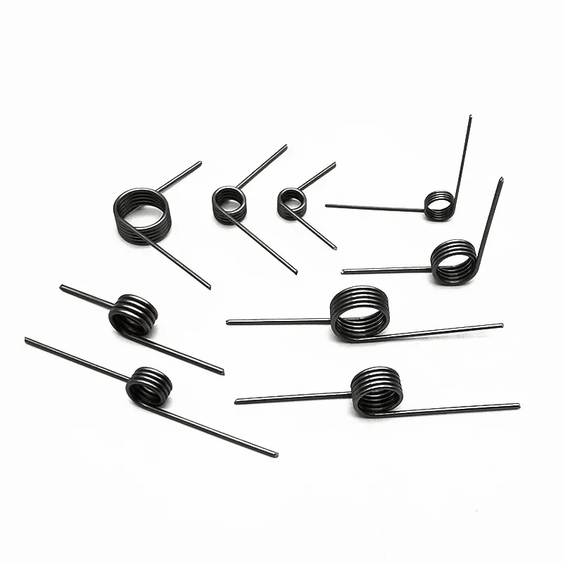 0.7mm Spring Steel V-TypeTorsion Spring Wire Diameter 60/90/120/180 Angle Customizable Slight Right Turn Strong Torsion Spring