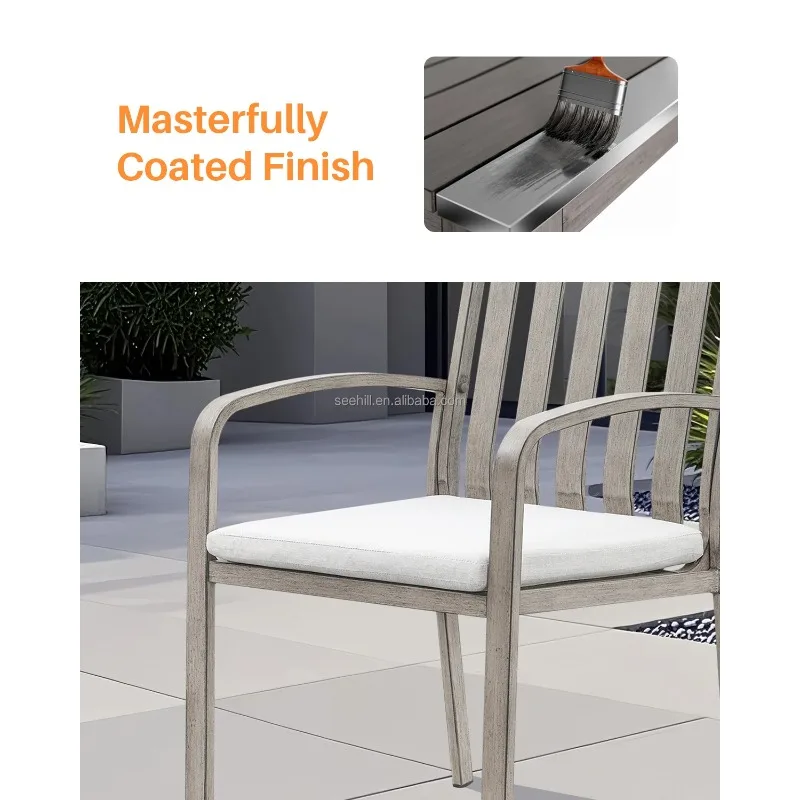 الأريكة أريكة الأثاث مجموعات الأثاث في الهواء الطلق كرسي أريكة استرخاء جلسة خارجية فناء هوائي واحد حديقة الزاوية صالة المعيشة المنزلية