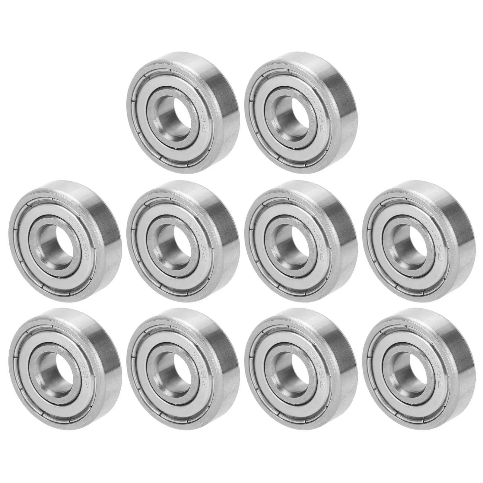 10Pcs Ball Bearings Stainless Steel High Rotating Speed Roller Skating Wheel Parts S629Z