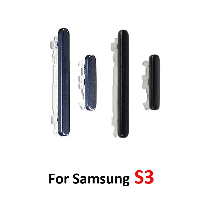 For Samsung Galaxy S3 I9300 I9305 I535 I747 T999 L710 Phone Housing Chassis Volume Power Button Middle Frame Side Key