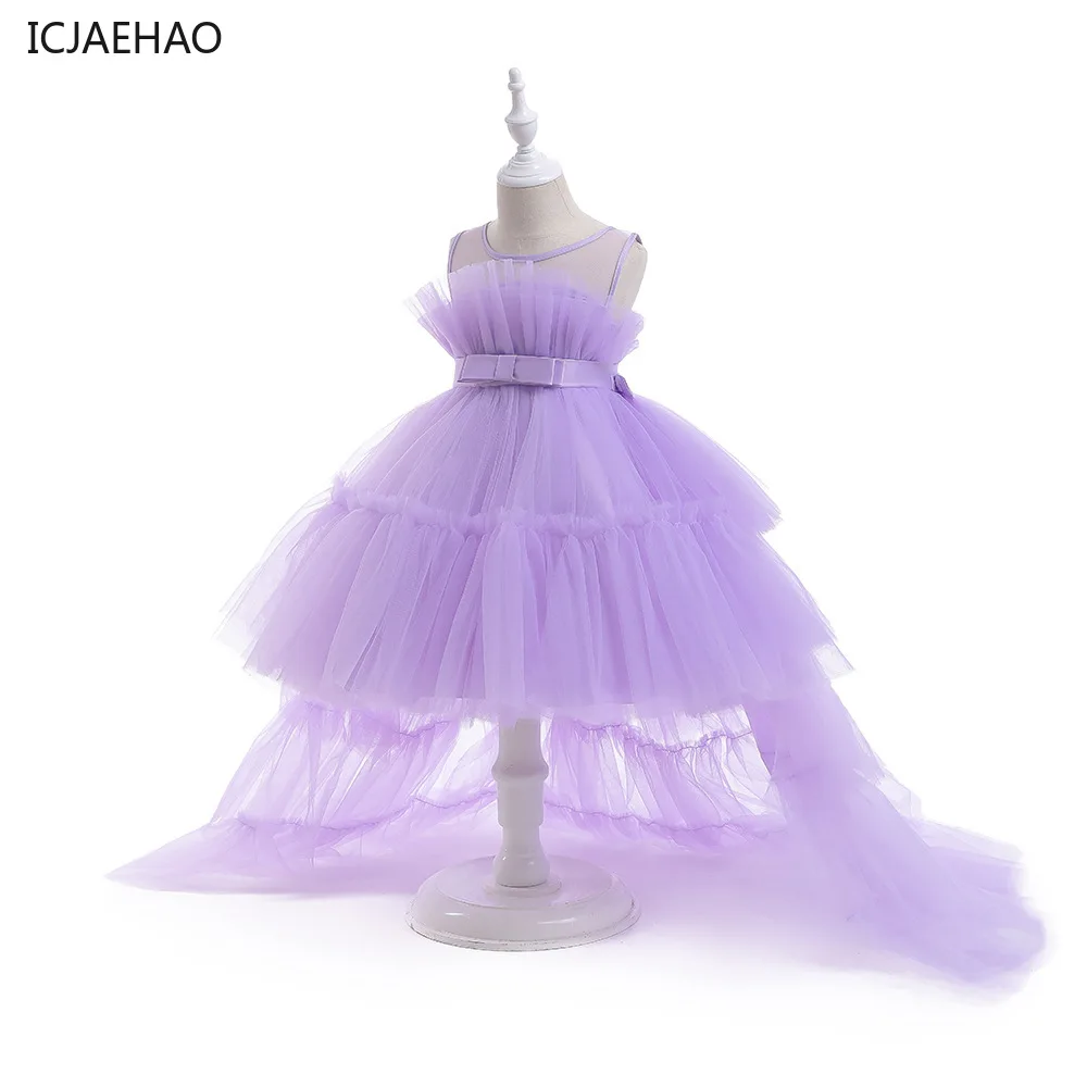 2025 Princess Formal OccasionProm Partywear Teenagers Vestidos Dresses Mermaid Dress For Kids Girls Infant Tulle Cloth Children