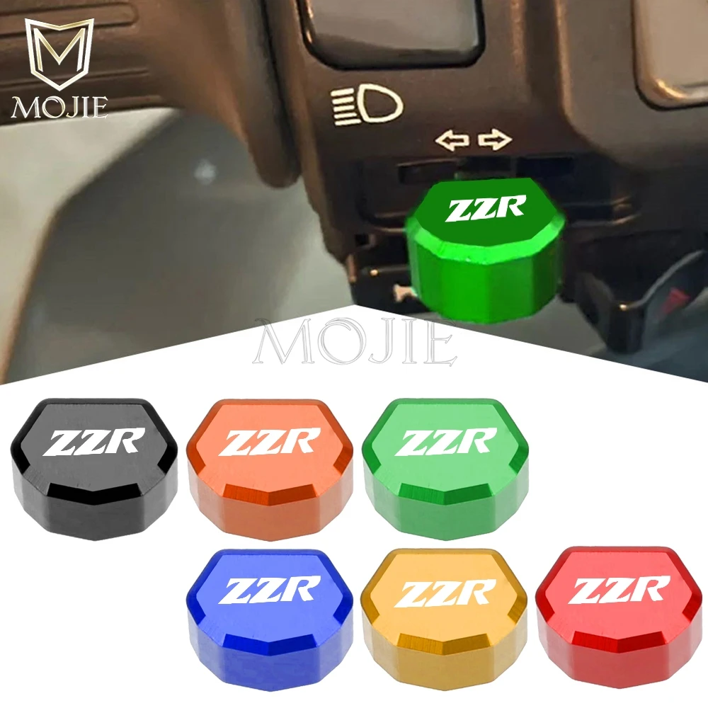 

1990 1991 1992 1993 1994-2025 Motorcycle Switch Button Turn Signal Switch Key Cap For KAWASAKI ZZR250 ZZR600 ZZR1200 ZZR1400 ZZR