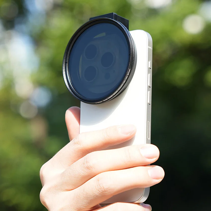 ​For iPhone Phone Filter Holder Straight Photography Cell Phone Filter Clip Accessories