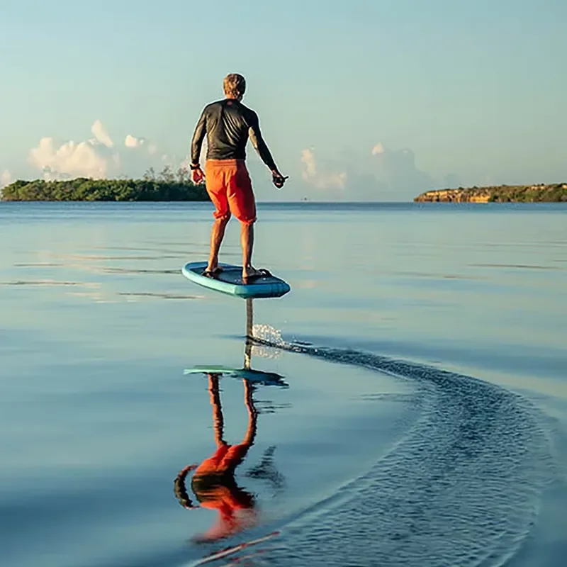Rechargeable Electric Hydrofoil Surfboard Lightweight Carbon Fiber E-Foil Board for Beginners