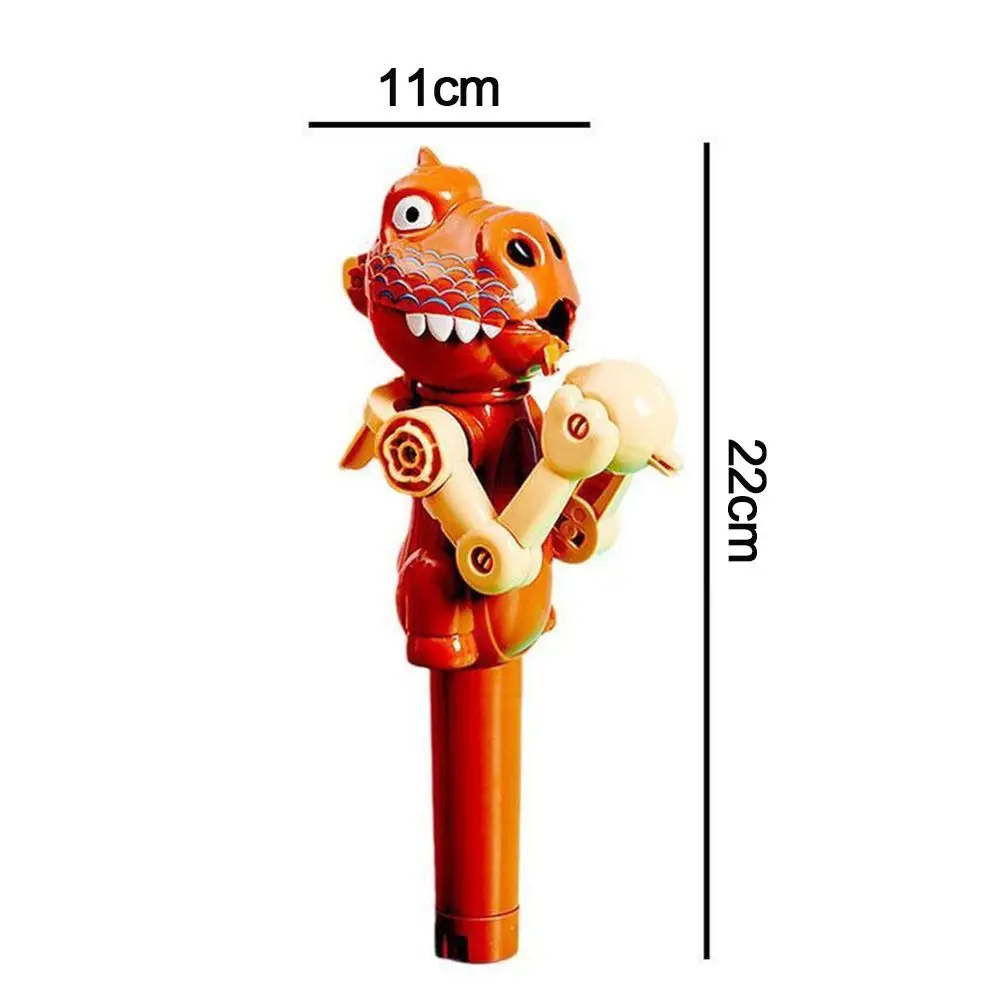 Creative  For Children Christmas Gift Candy Storage Lollipops Case Dinosaur Shape Lollipop Robot Holder