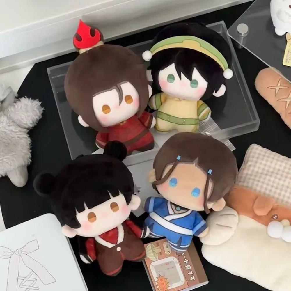 10cm Pendant Azula Toph Beifong Plush Doll Fans XMAS Decoration Cute Stuffed Toys Printed Plusie Dolls Present Collect Gift