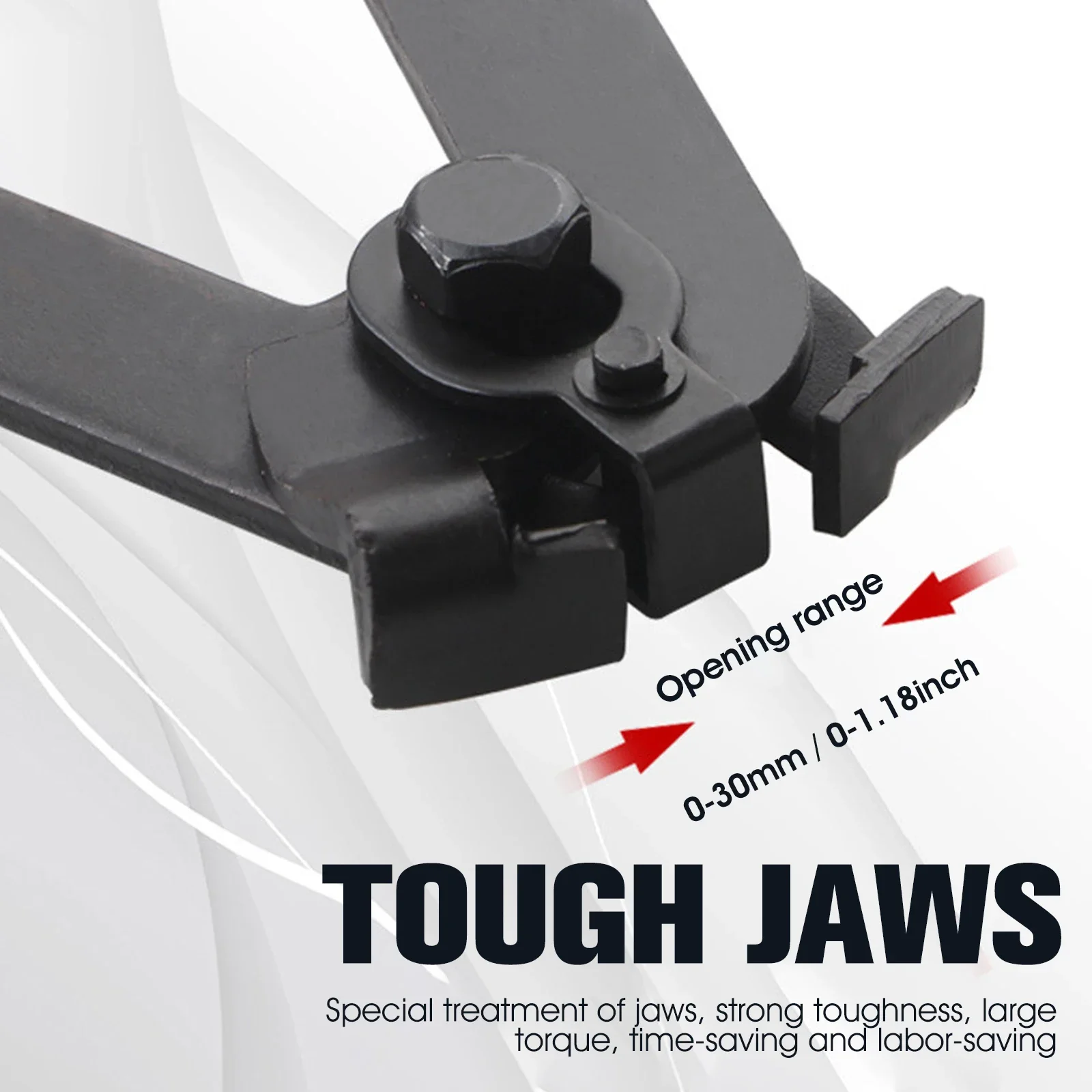 السيرة الذاتية المشتركة التمهيد المشبك كماشة مجموعة الفولاذ المقاوم للصدأ سيارة النطاقات أدوات عدة المهنية الأذن التمهيد التعادل كماشة أو السيرة الذاتية التمهيد المشابك للسيارات #3