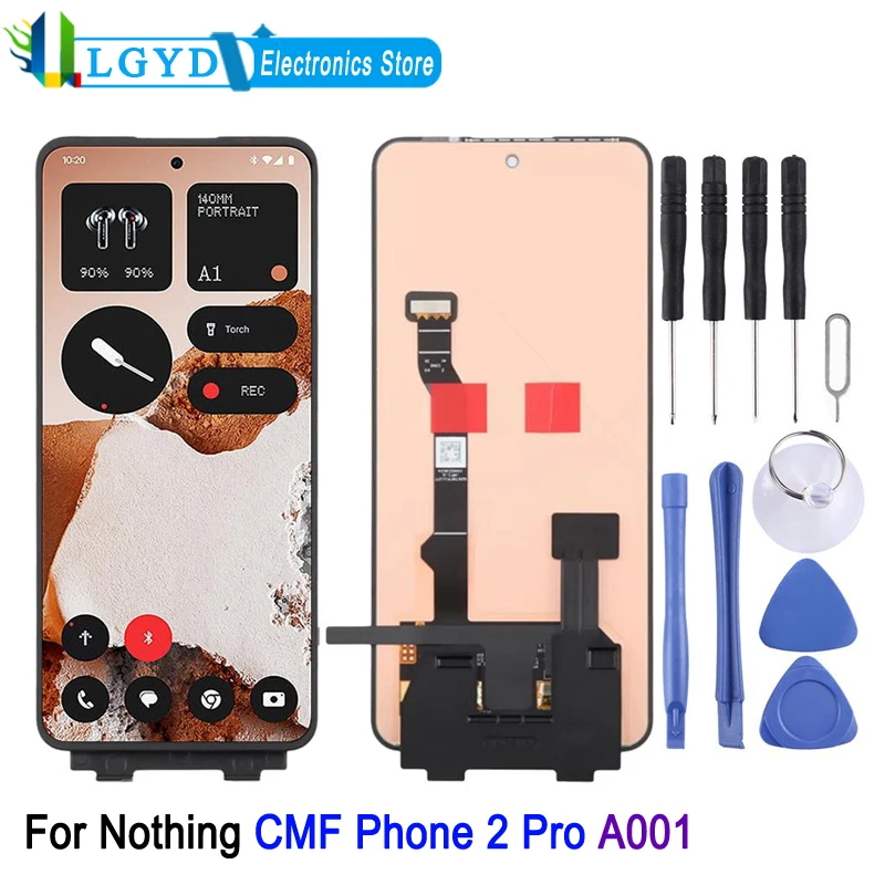 Ecran-lcd-amoled-de-677-pouces-pour-nothing-cmf-phone-2-pro-piece-de-rechange-pour-reparation-d'ecran-tactile-d'affichage-de-telephone-a001