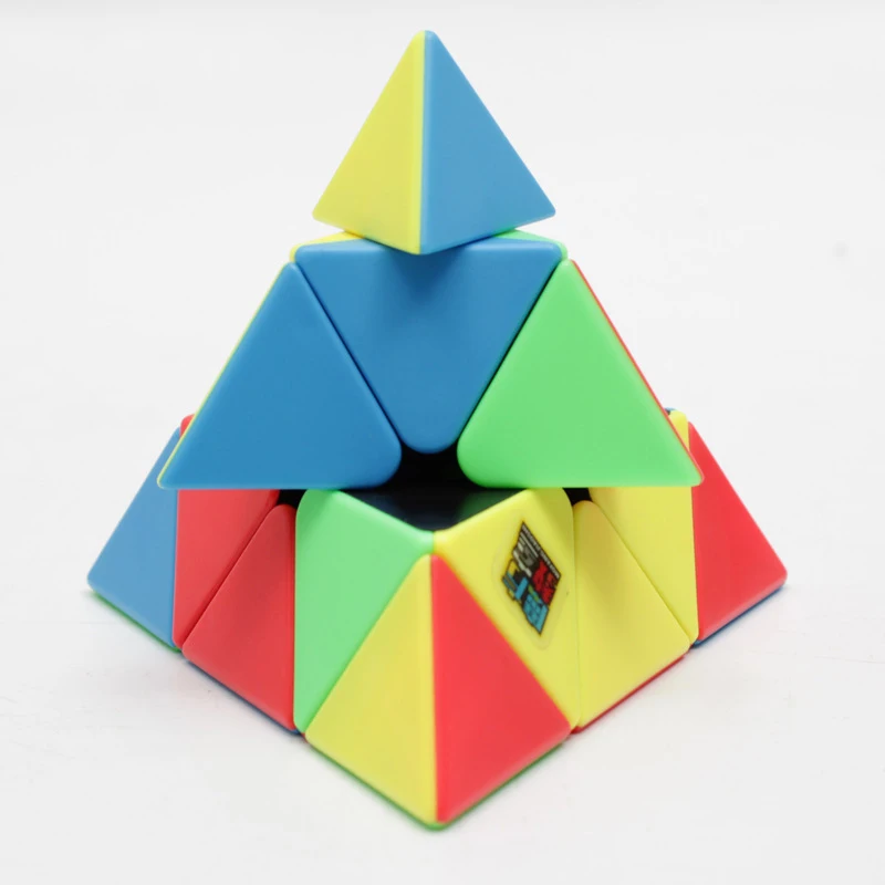 Cube Dakota idal magique sans autocollant pour enfants, cube triangulaire, salle d'irritation, puzzle professionnel, jouets éducatifs, vitesse, 3x3x3