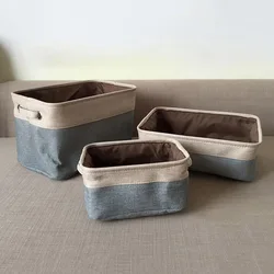 Sundries Storage Baskets Home Supplies Sorting Basket Folding Linen Organizer Box Underwear Socks Baby Toys Storage Basket