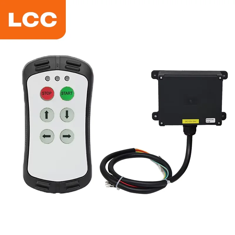 TLF A400 LCC DC10-30V remolque volquete remoto camión rampa cabrestante Control remoto grúa inalámbrica Industrial Control remoto