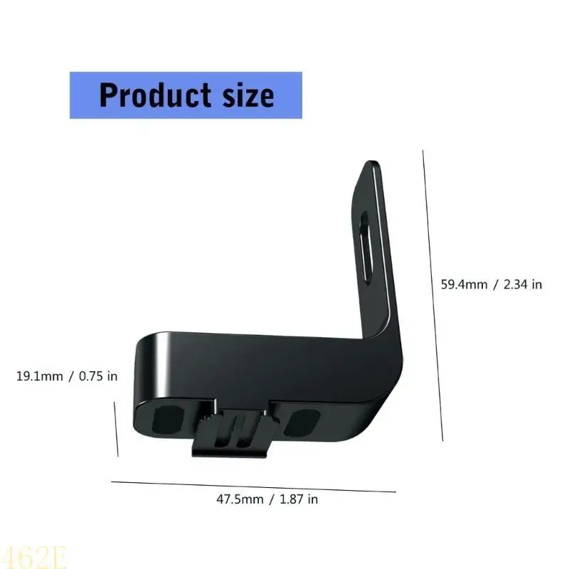 

462E Quality Cold Shoe Mount Invisible Brackets for X4 X3X2Camera for Mic Microphone Holder Easy To Use Easy Installation