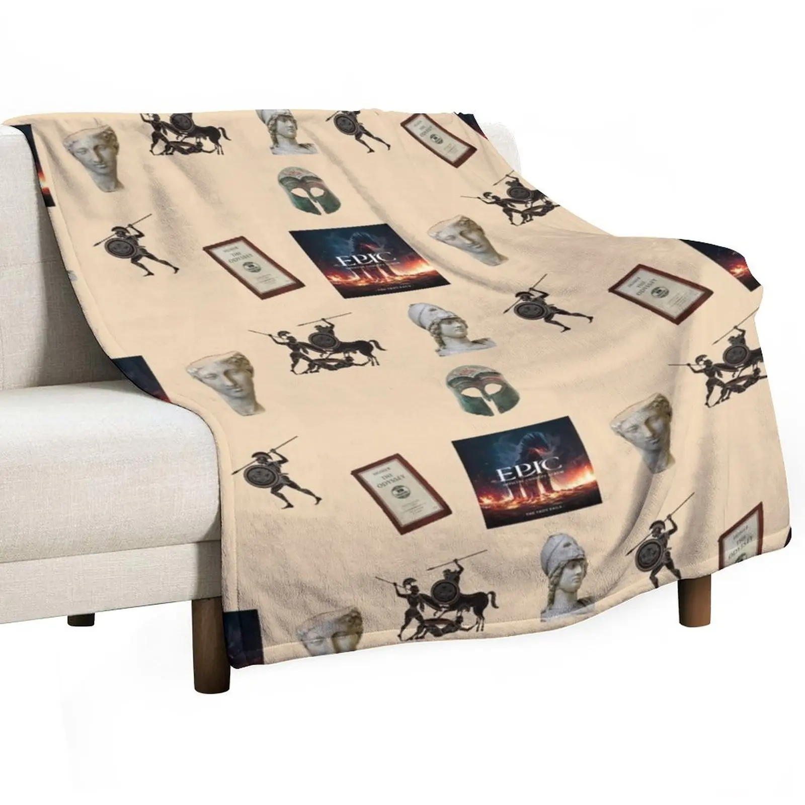 

Epic the musical Troy saga pack Throw Blanket Luxury Bed Fashionable Plaid on the sofa Soft Beds Blankets