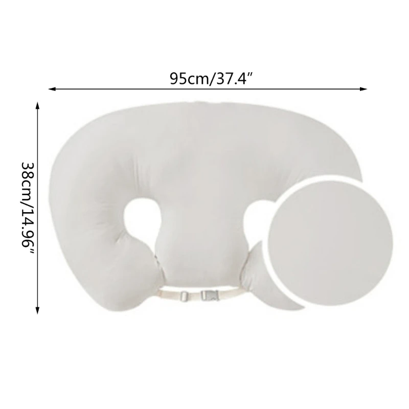 Adjustable Maternity and Nursing Pillow   Designed for Back and Waist Support, Ensures Comfort during Pregnancy and Feeding