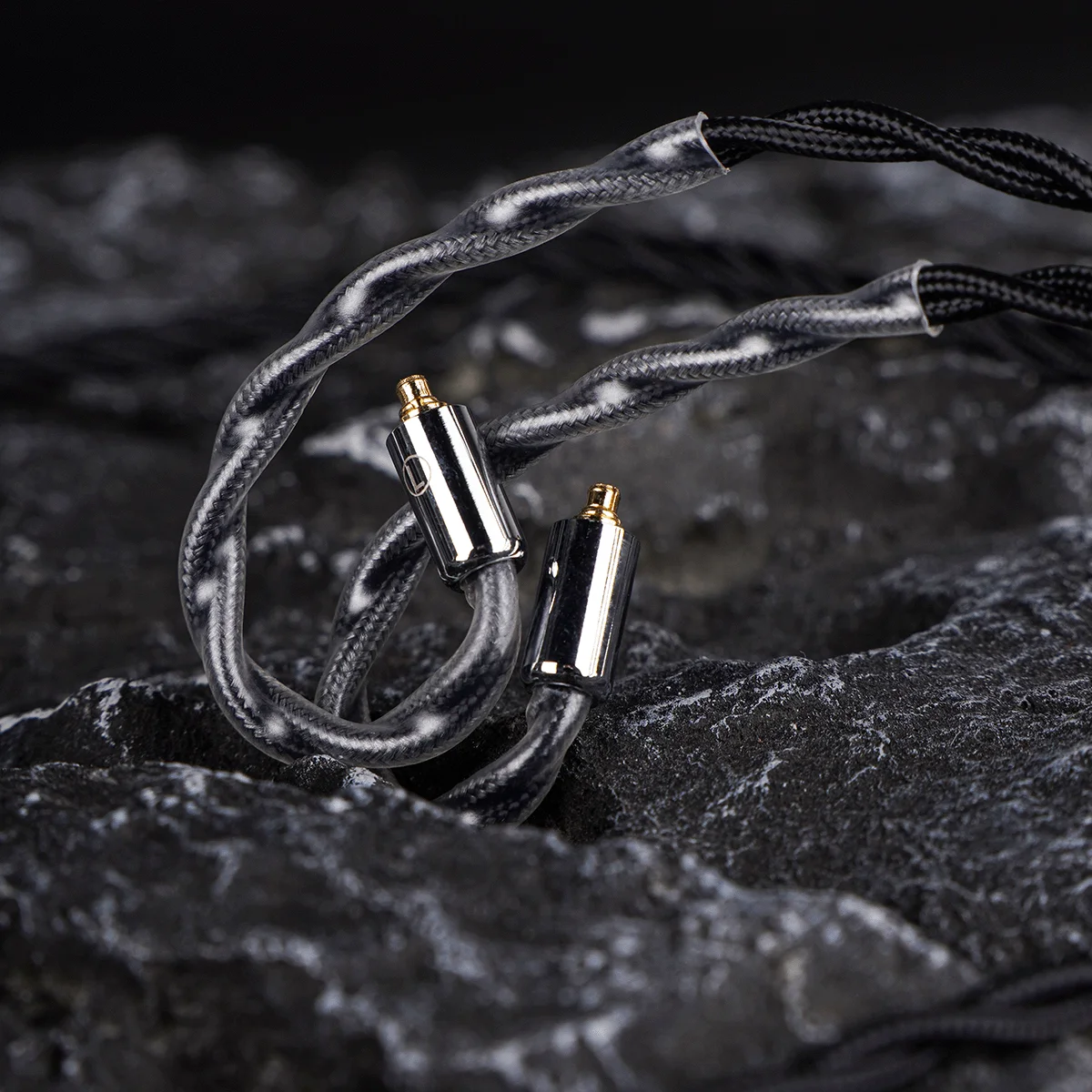 NICEHCK BlackDawn HiFi Audio Kopfhörerkabel 5N versilbert Taiwan OFC In-Ear-Monitorkabel MMCX/2Pin/QDC für DB1 AS24 F1Pro CHU