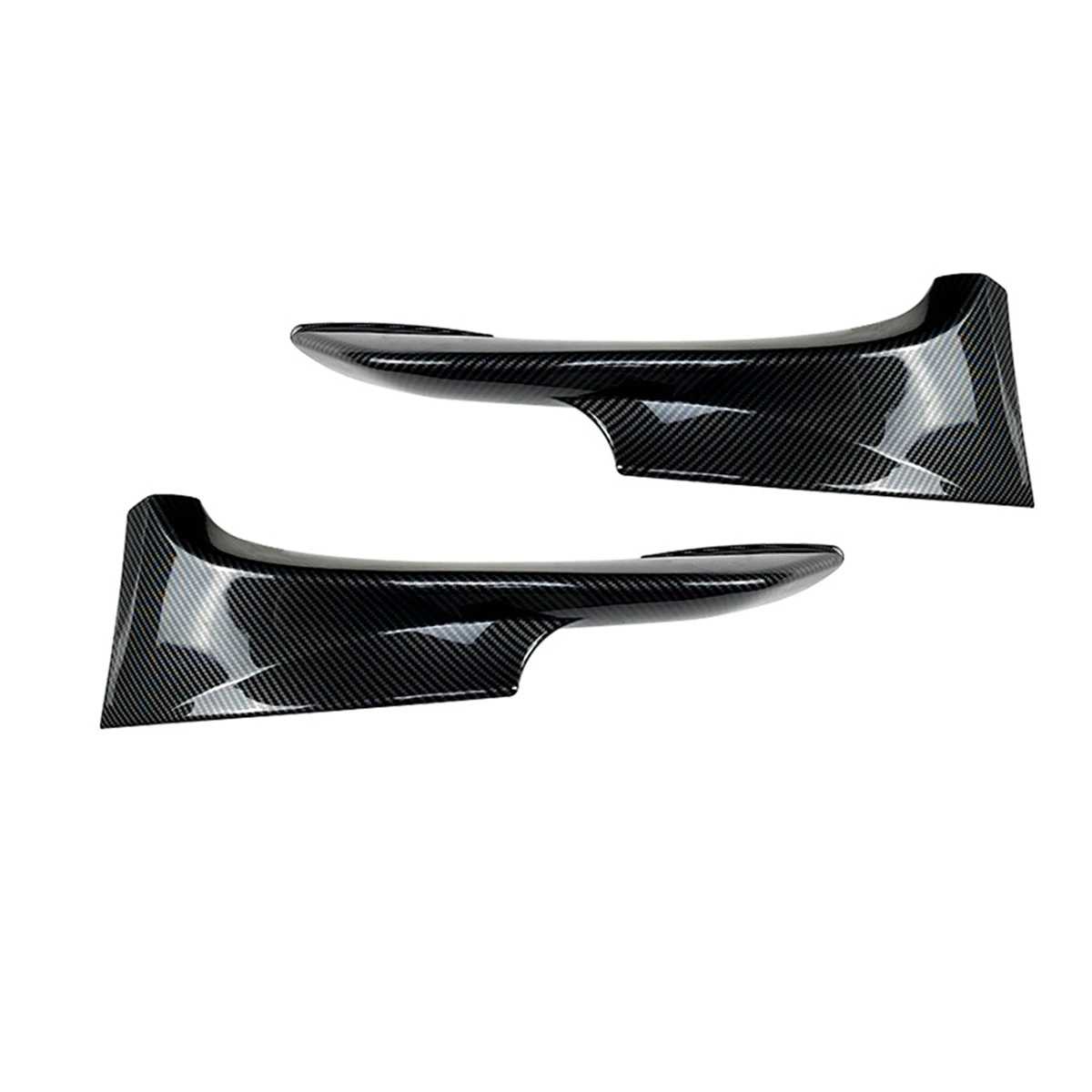 For -BMW 3 Series E92 E93 M-Tech 325I 328I Late Stage 2009-2013 Front Corner Splitters Lip Bumper Spoiler Carbon