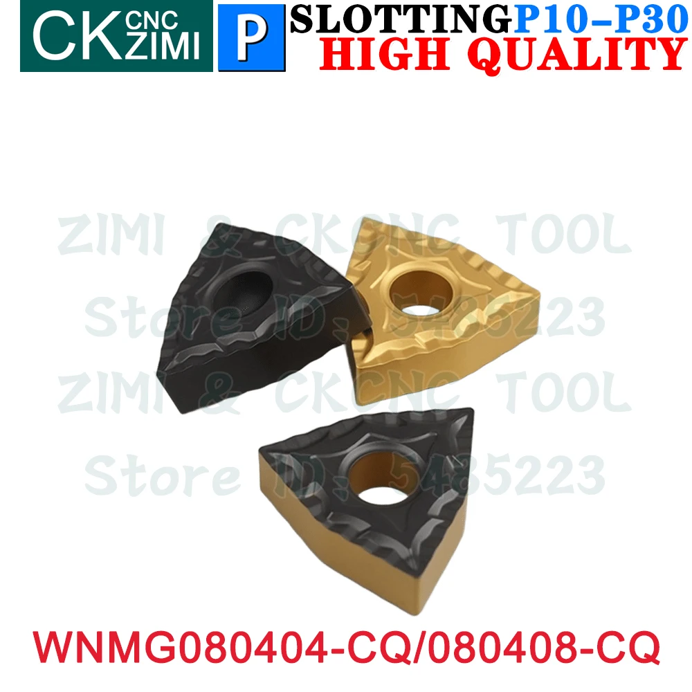 

WNMG080404/08-CQ Carbide Turning Inserts CNC Lathe Cutting Blades