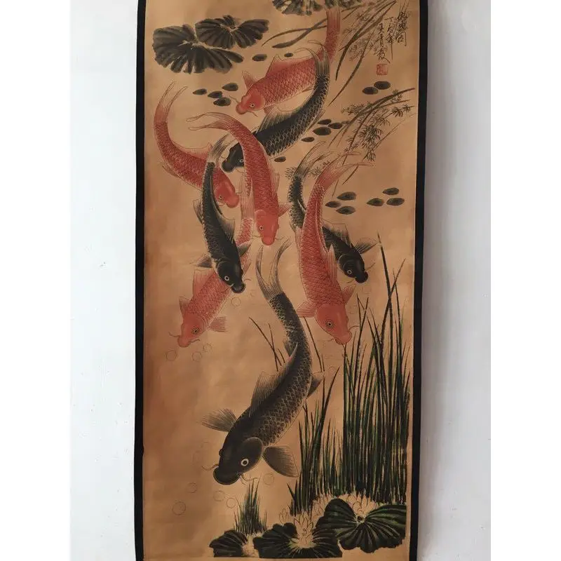 miscellaneous items, calligraphy, mid-hall painting